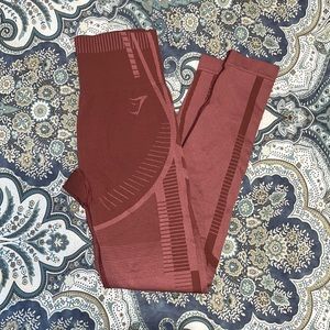 Gymshark Geo Seamless Leggings Rose